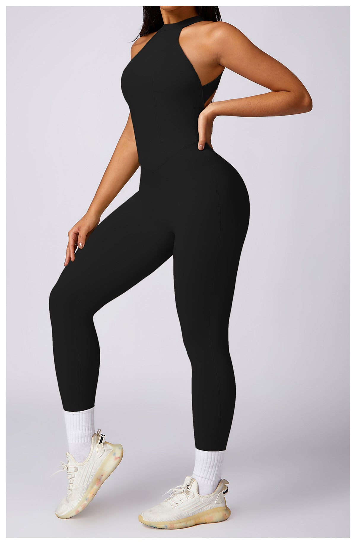 Plain Halter Jumpsuit