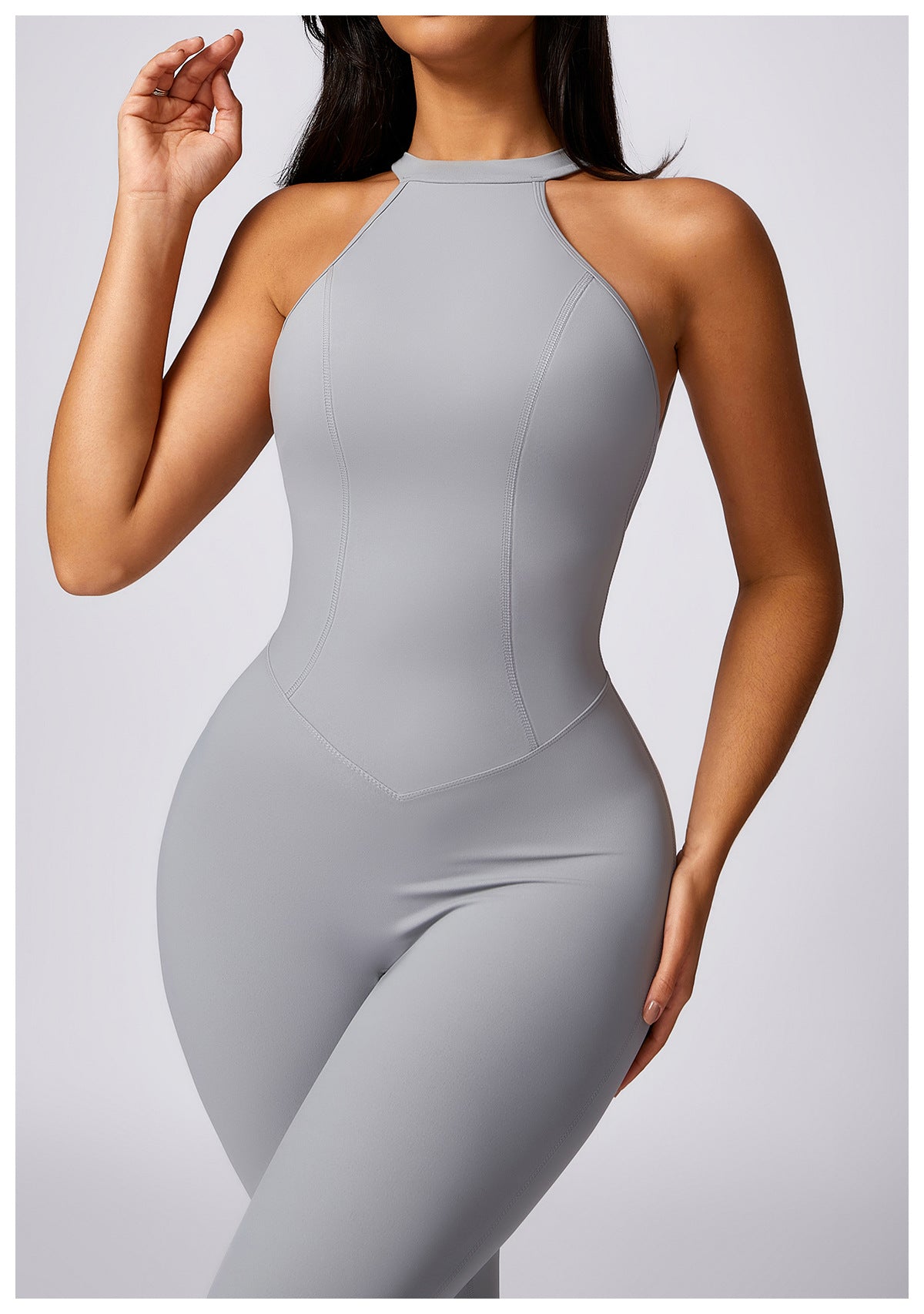 Plain Halter Jumpsuit