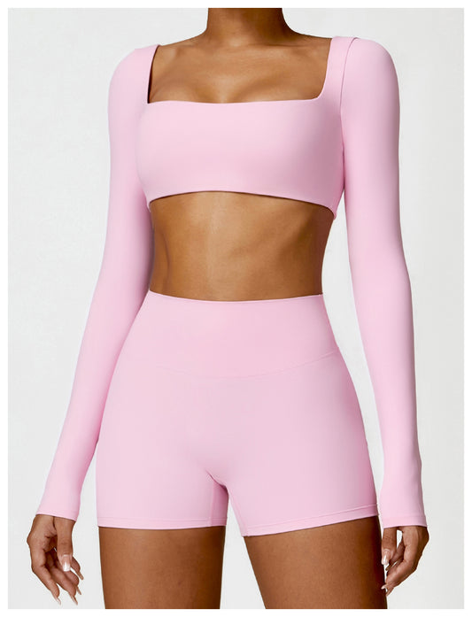 Long Sleeve Yoga Sports Top