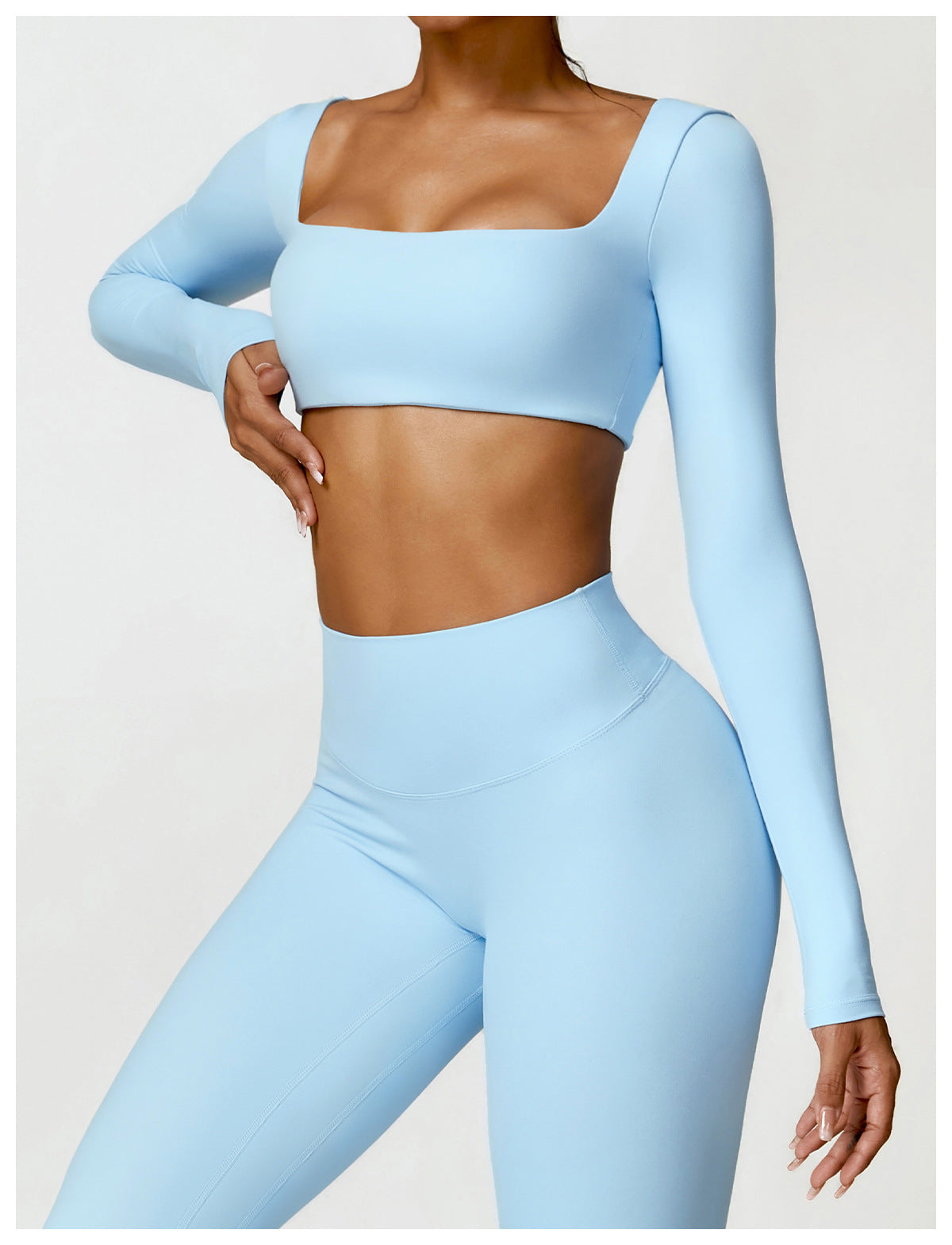 Long Sleeve Yoga Sports Top