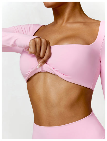 Long Sleeve Yoga Sports Top