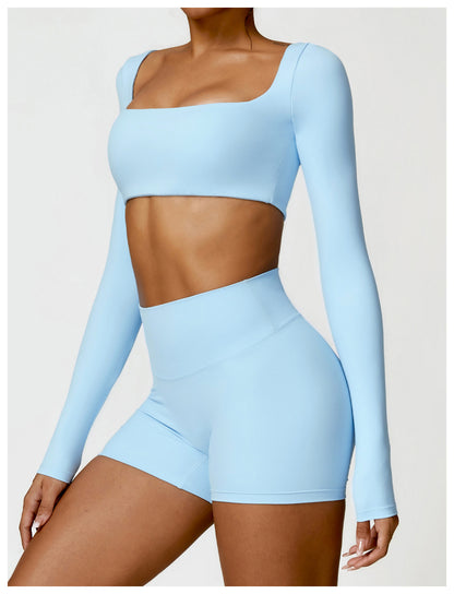 Long Sleeve Yoga Sports Top
