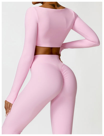 Long Sleeve Yoga Sports Top