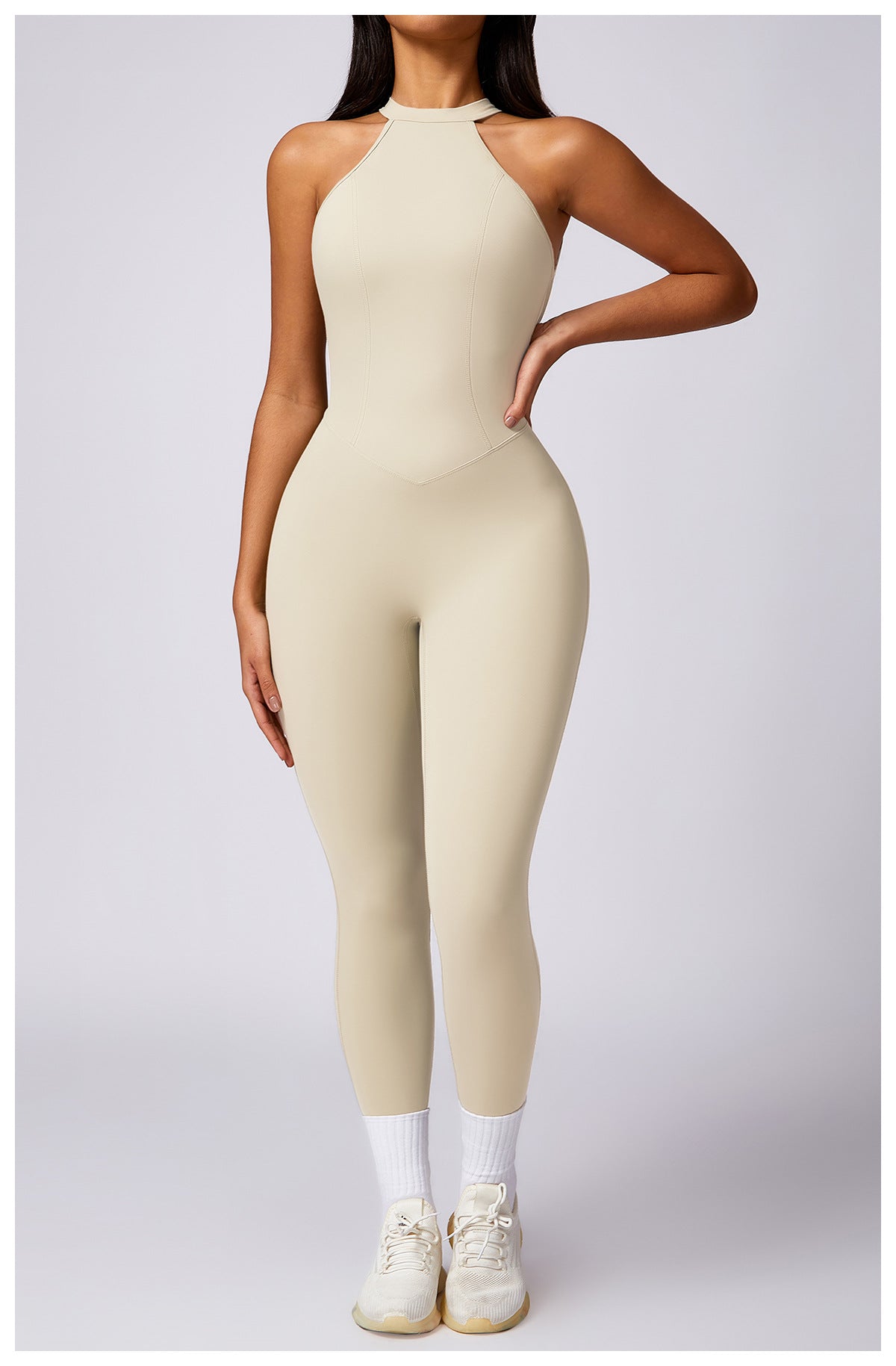 Plain Halter Jumpsuit