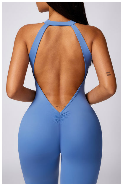 Plain Halter Jumpsuit